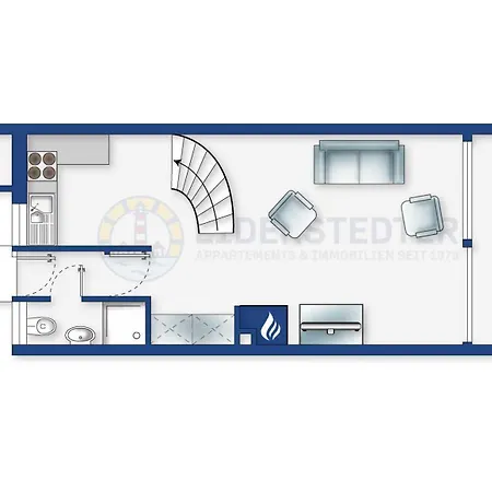 Haus Groener Weg 9 Semesterbostad Böhl